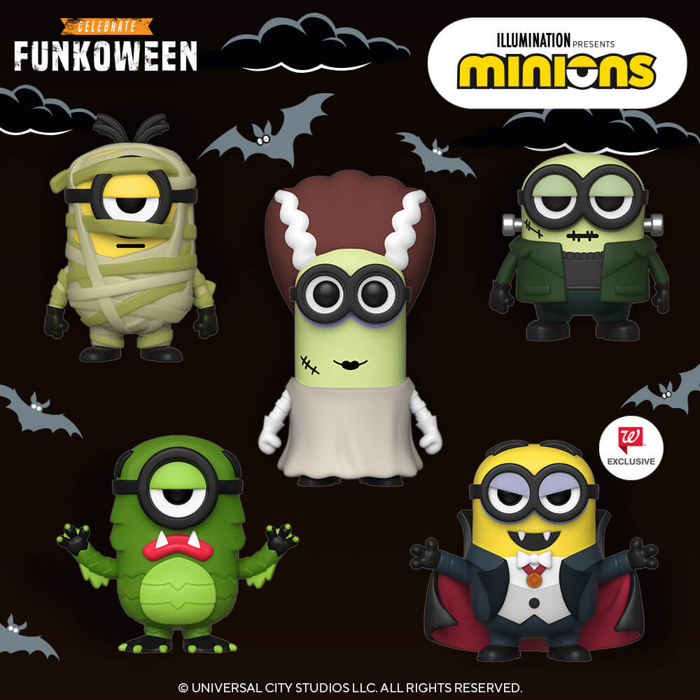Nouvelles figurines des Minions pour Funkoween
