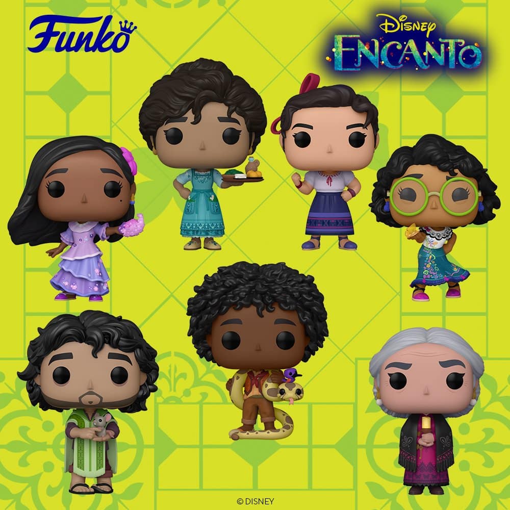 Funko dévoile les POP de Encanto (la fantastique famille Madrigal) de Disney
