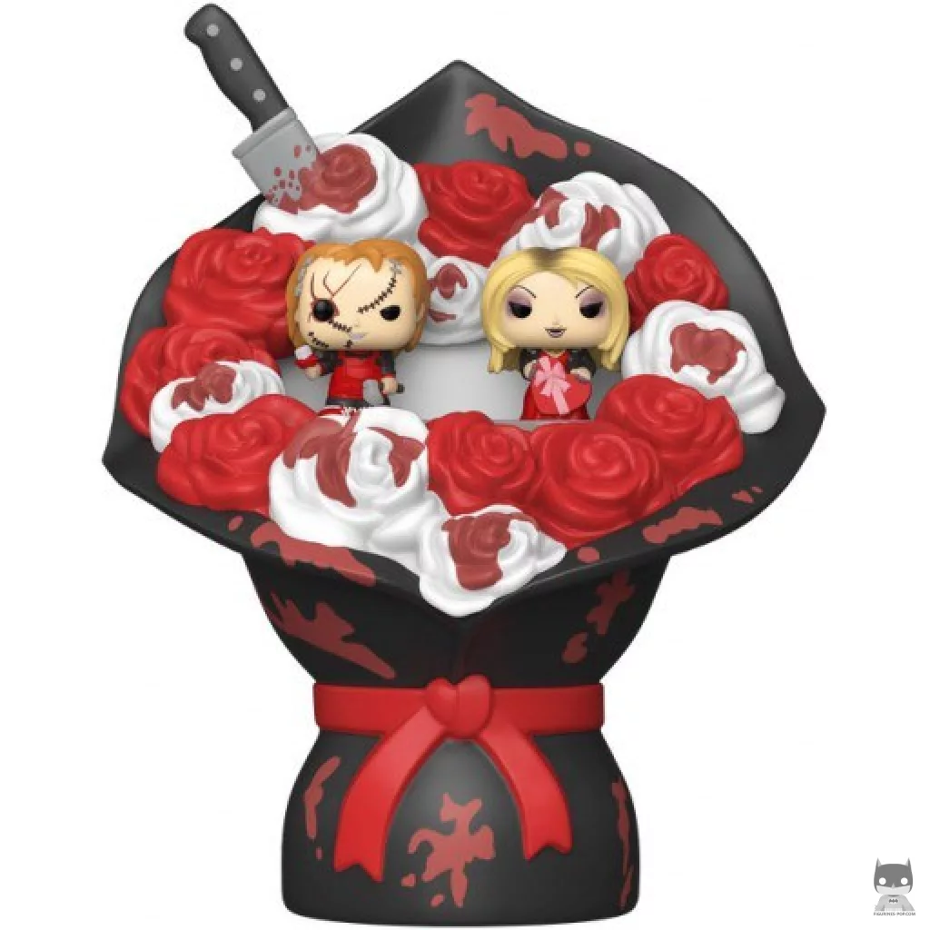 Figurine Funko POP Bouquet Chucky & Tiffany (Saint-Valentin) (Chucky)