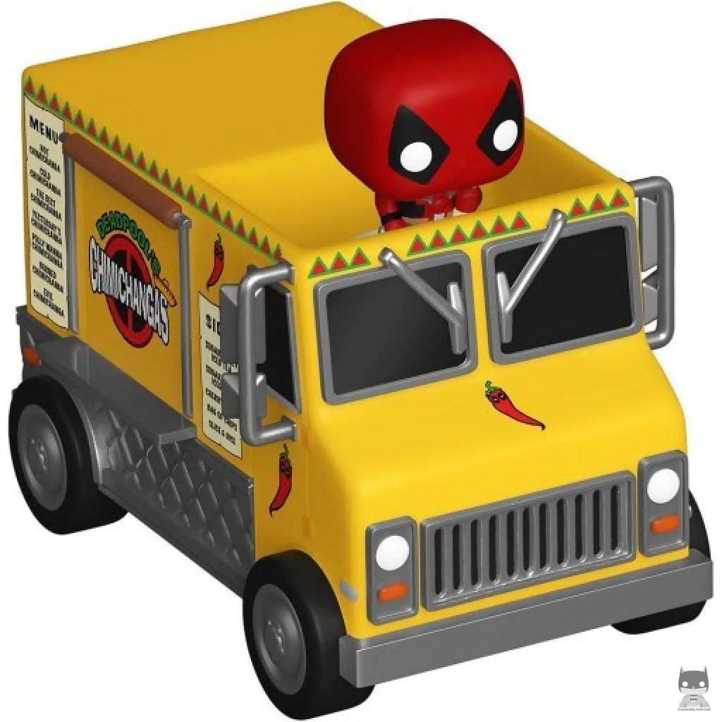 Figurine Funko POP Deadpool avec Camion Chimichanga (Deadpool)