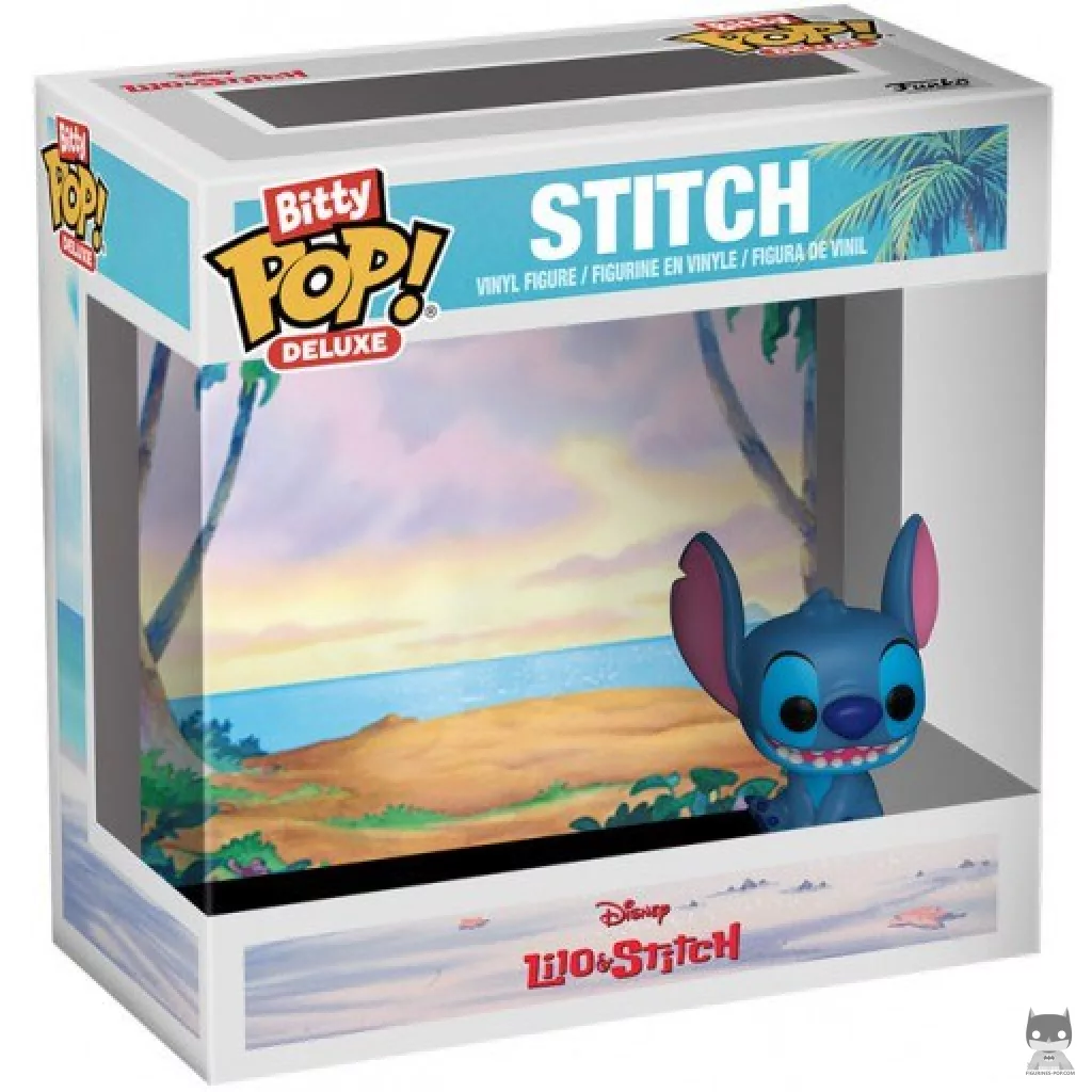 Figurine Funko POP Stitch à la Plage avec boîte
