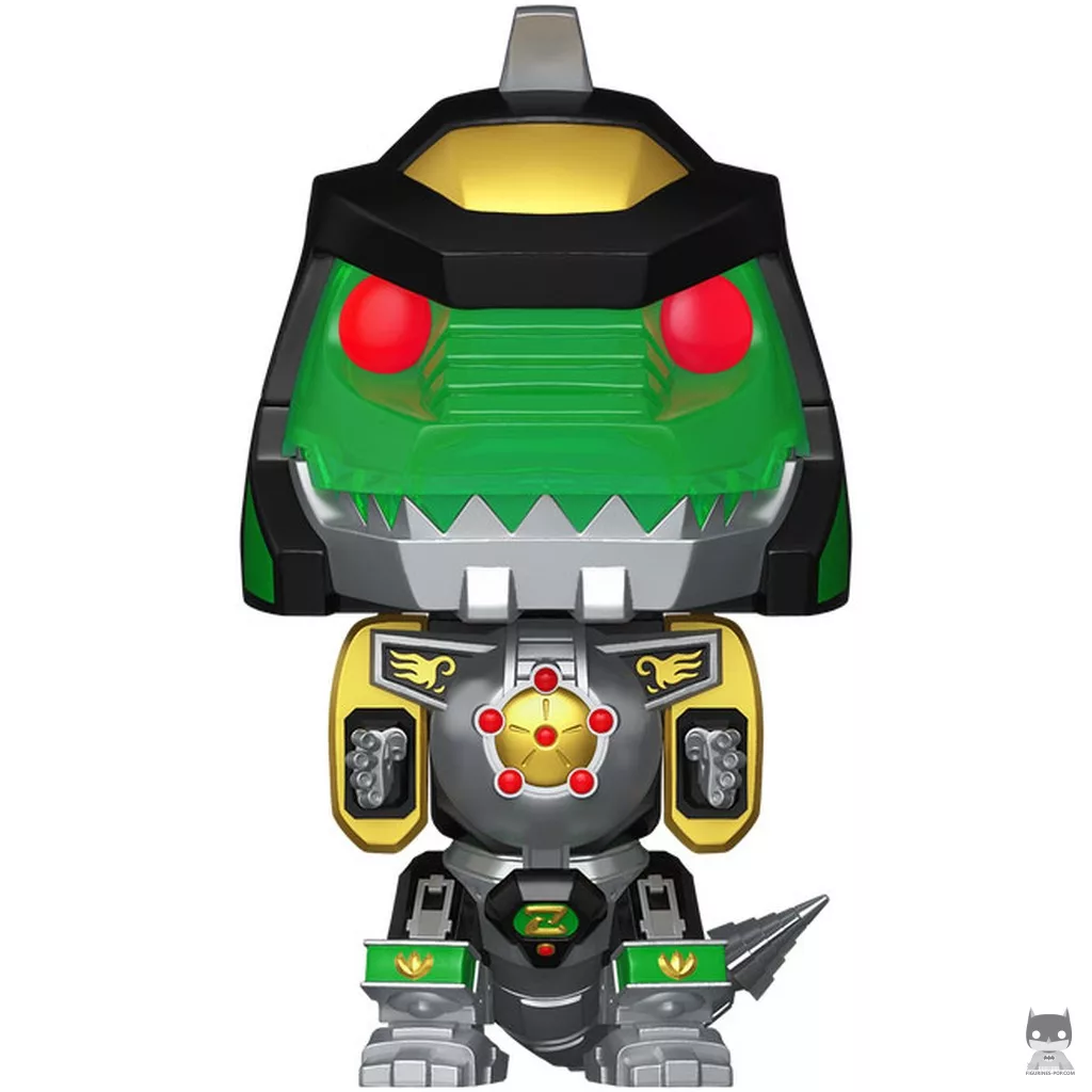 Figurine Funko POP Dragonzord avec Ranger Vert (Power Rangers)