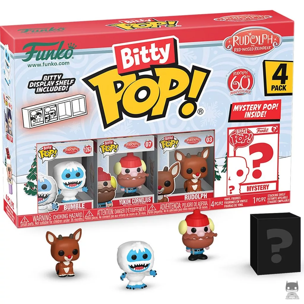 Figurine Funko POP Rudolphe le renne au nez rouge (Série 1) (Rudolphe le renne au nez rouge)