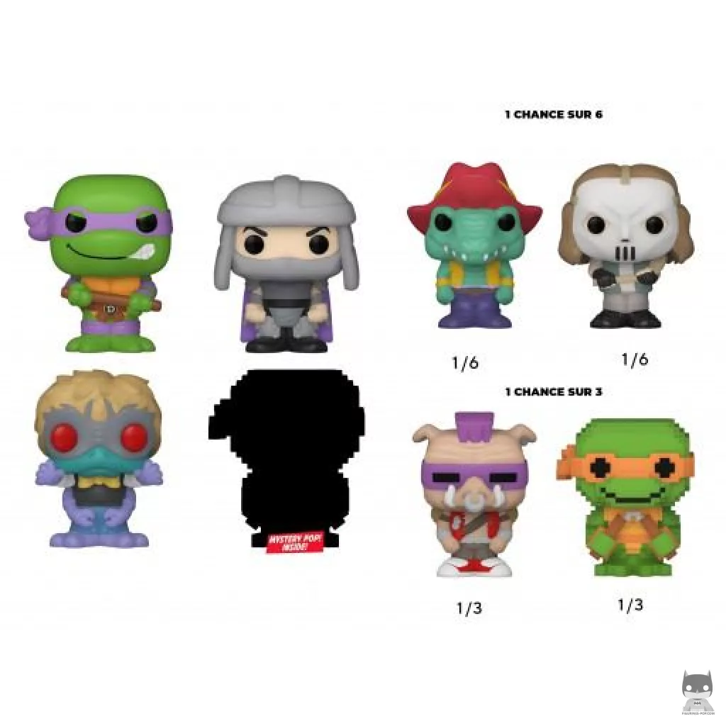 Figurine Funko POP Tortues Ninja (Série 2) (Tortues Ninja)