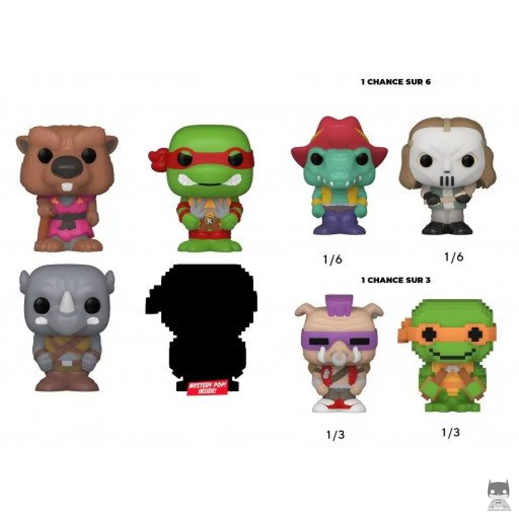 Figurine Funko POP Tortues Ninja (Série 3) (Tortues Ninja)