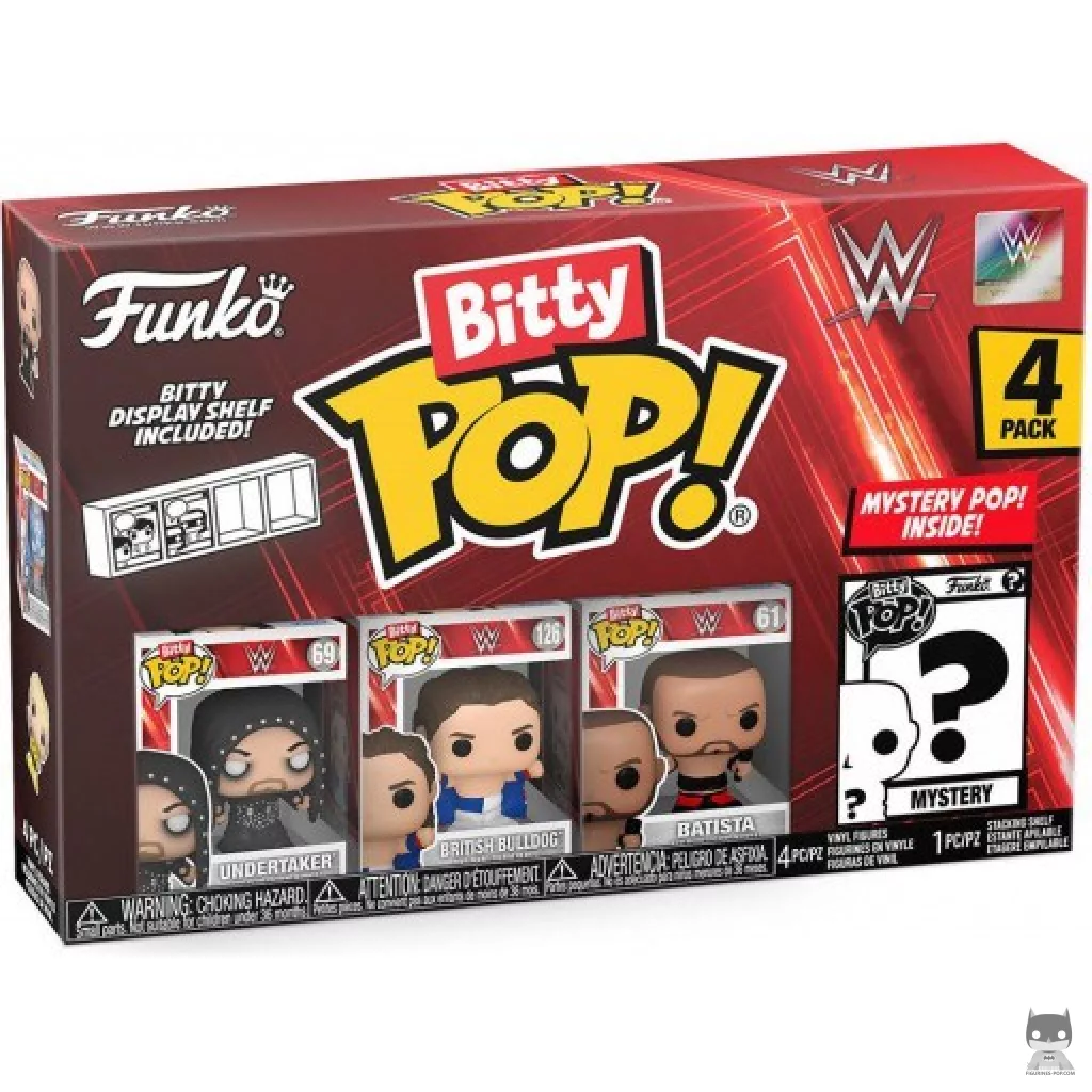 Figurine Funko POP WWE (Série 4) avec boîte