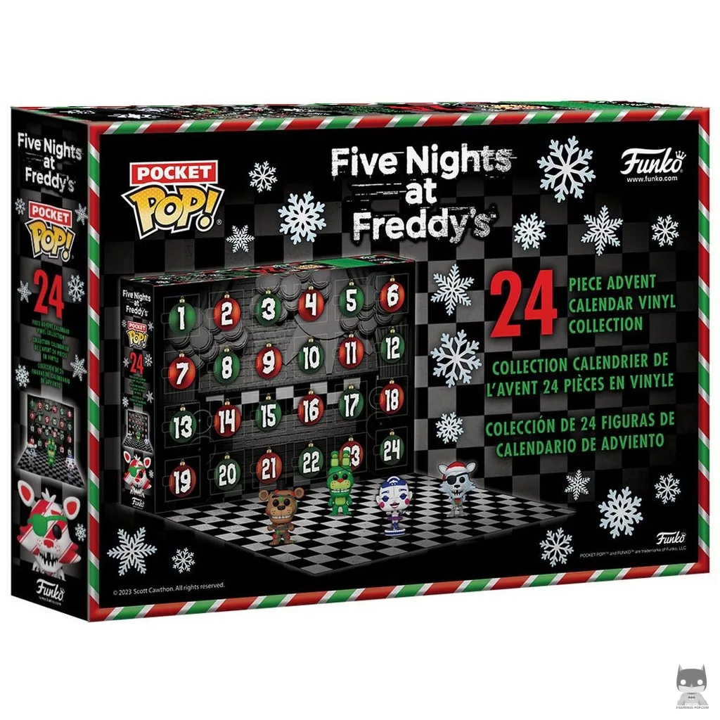 Figurine Funko POP Calendrier de l'Avent Five Nights at Freddy's 2023 (Five Nights at Freddy's)