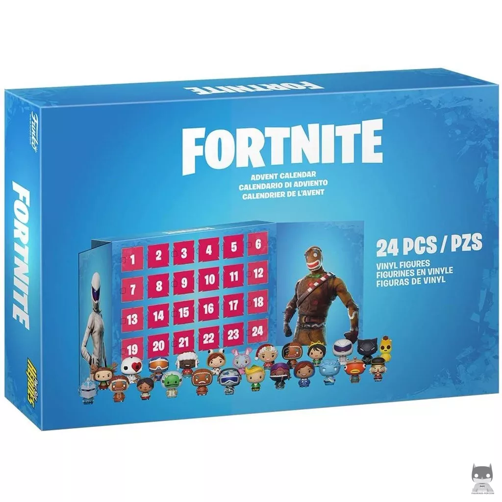 Figurine Funko POP Calendrier de l'Avent Fortnite 2019 avec boîte