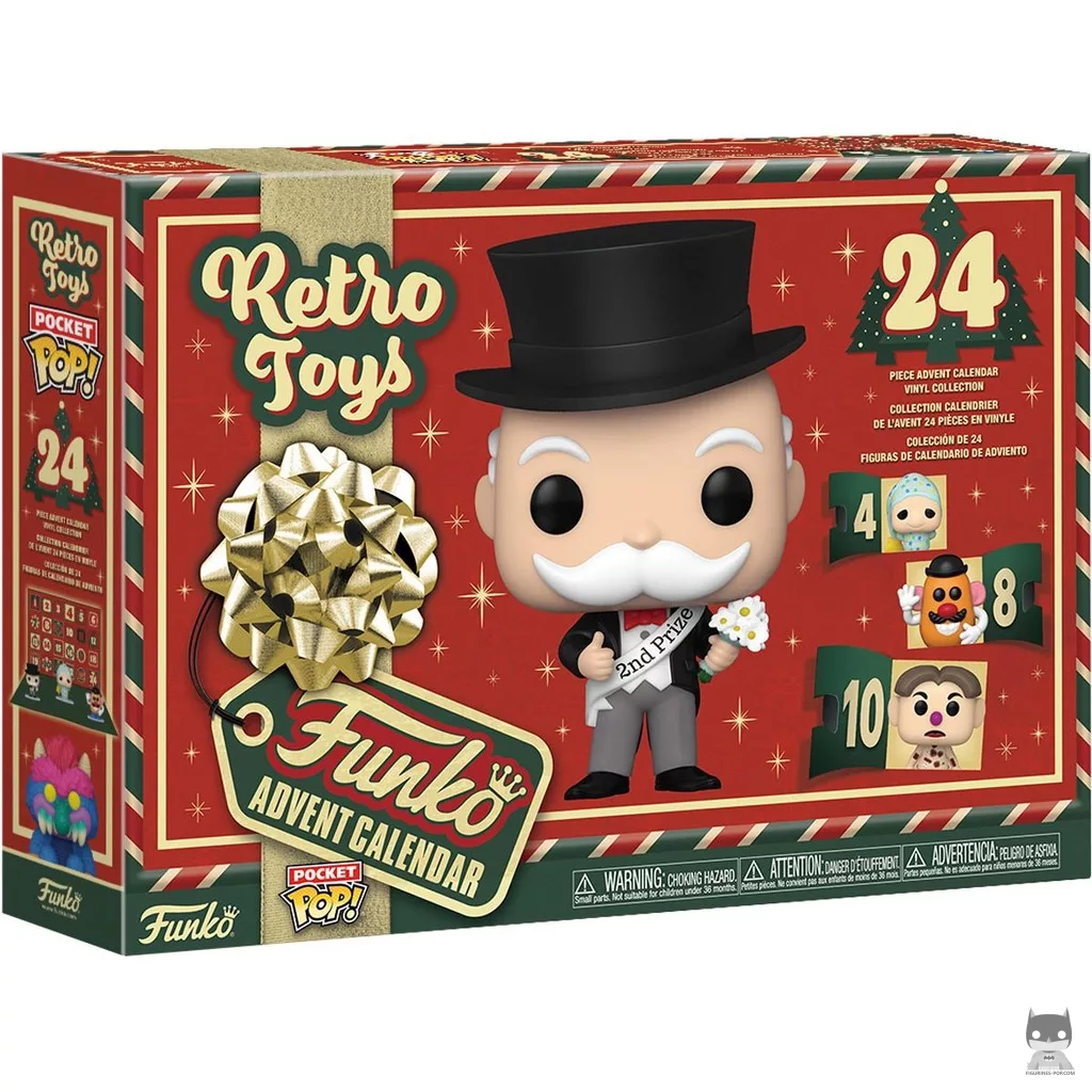Figurine Funko POP Calendrier de l'Avent Hasbro 2024 avec boîte
