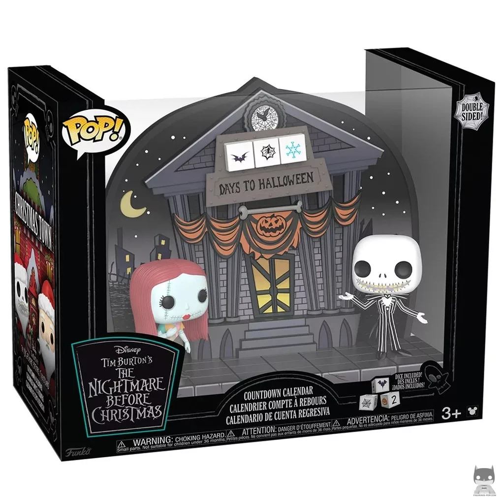 Figurine Funko POP Calendrier compte à rebours L'Etrange Noël de M. Jack (Double face) (L'Etrange Noël de M. Jack)