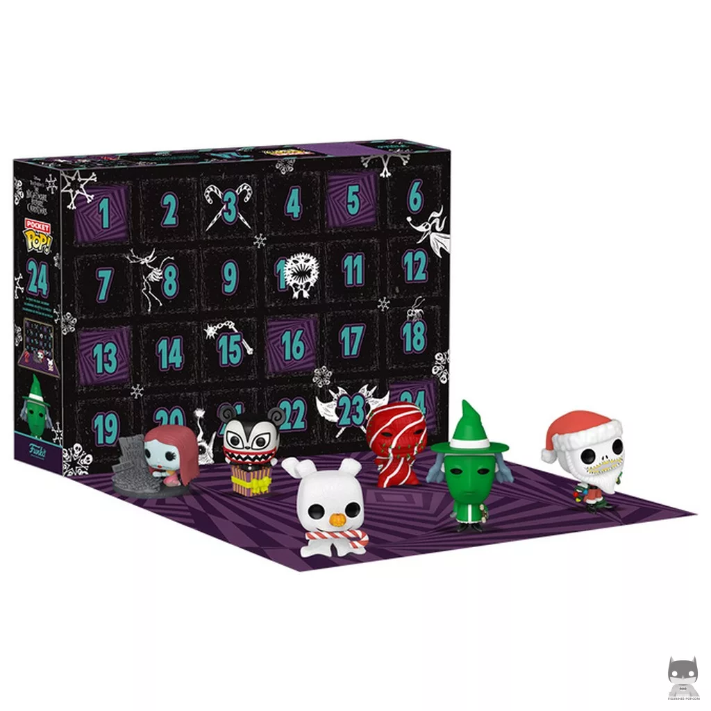 Figurine Funko POP Calendrier de l'Avent L'Etrange Noël de M. Jack 2025 (L'Etrange Noël de M. Jack)