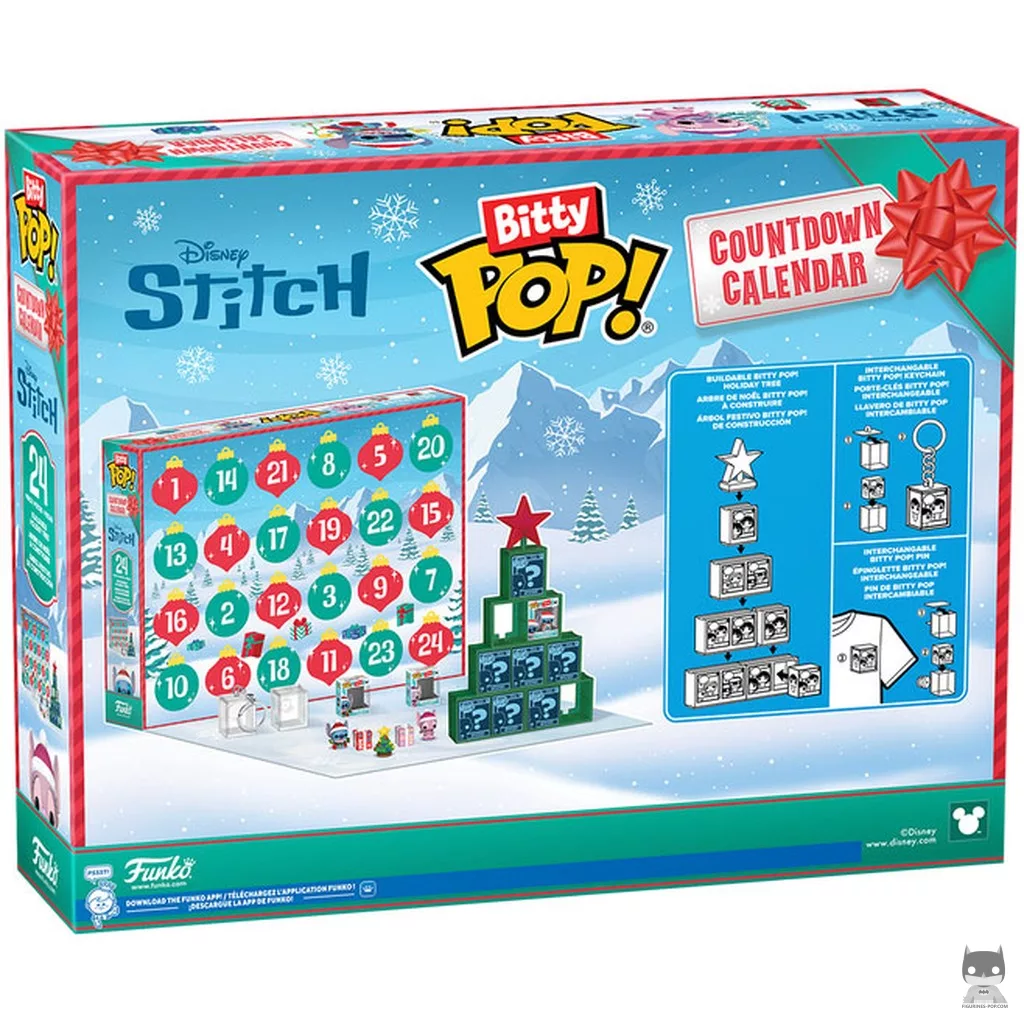 Figurine Funko POP Calendrier de l'Avent Lilo et Stitch 2025 (Lilo et Stitch)