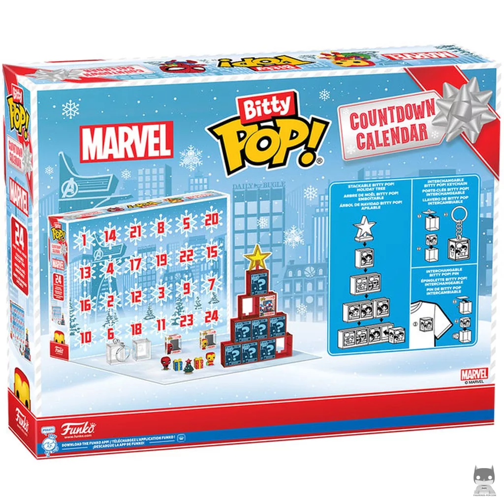 Figurine Funko POP Calendrier de l'Avent Marvel Comics 2025 (Marvel Comics)