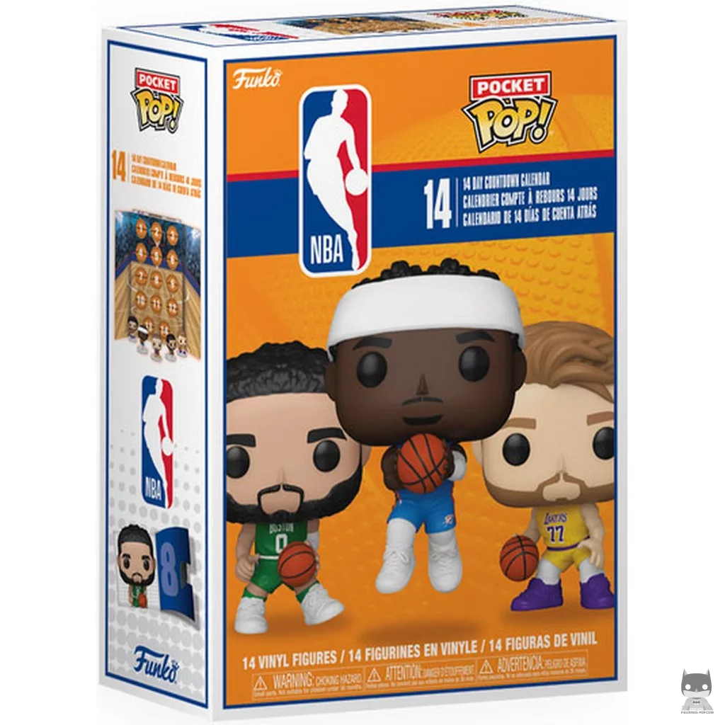 Figurine Funko POP Calendrier de l'Avent NBA 2026 (NBA)