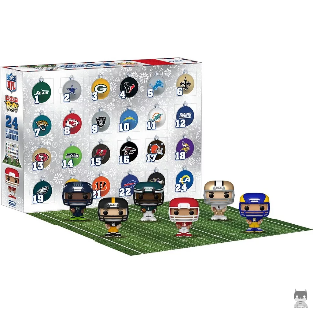 Figurine Funko POP Calendrier de l'Avent NFL 2024 (NFL)