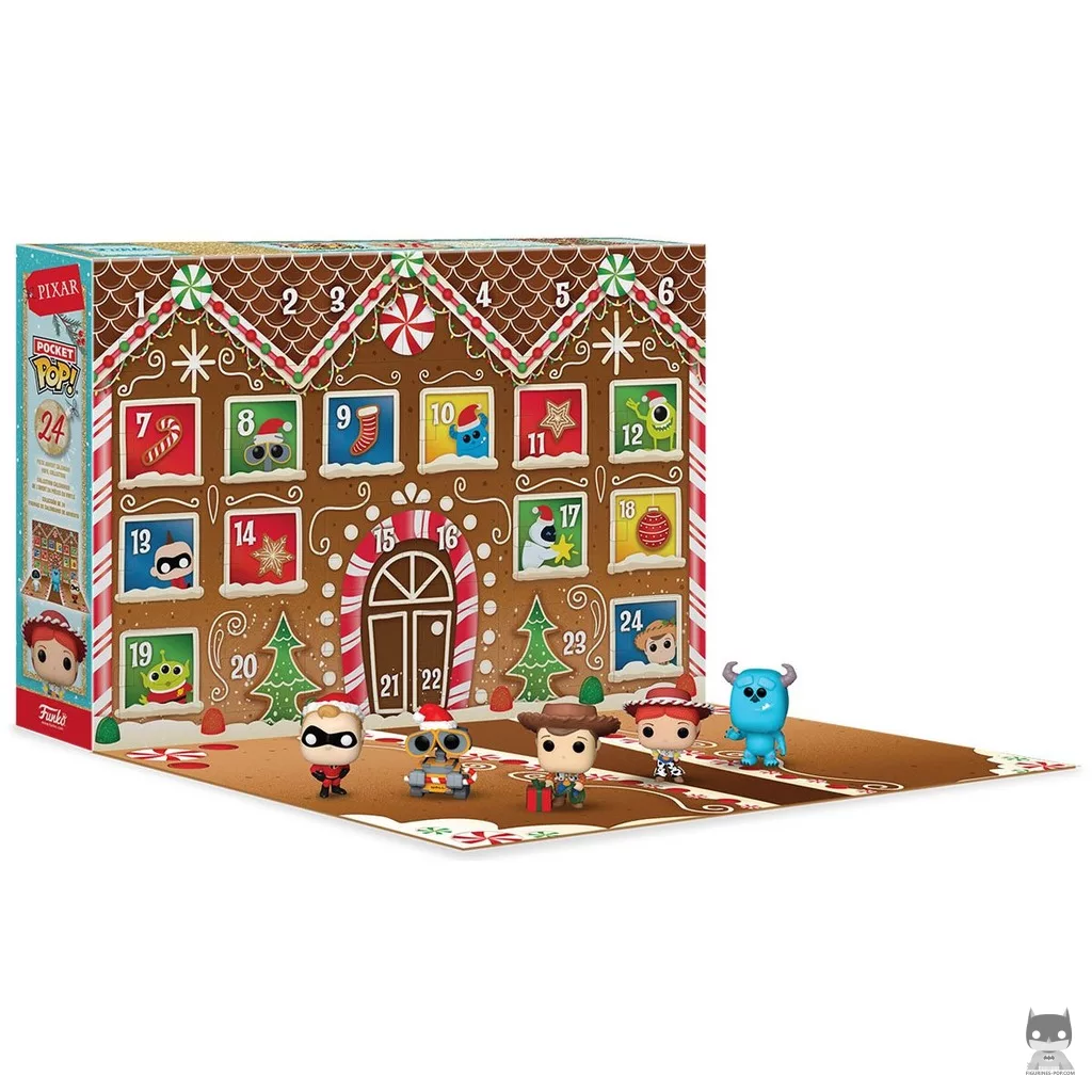 Figurine Funko POP Calendrier de l'Avent Courts-métrages Pixar 2024 (Pixar Short Films)