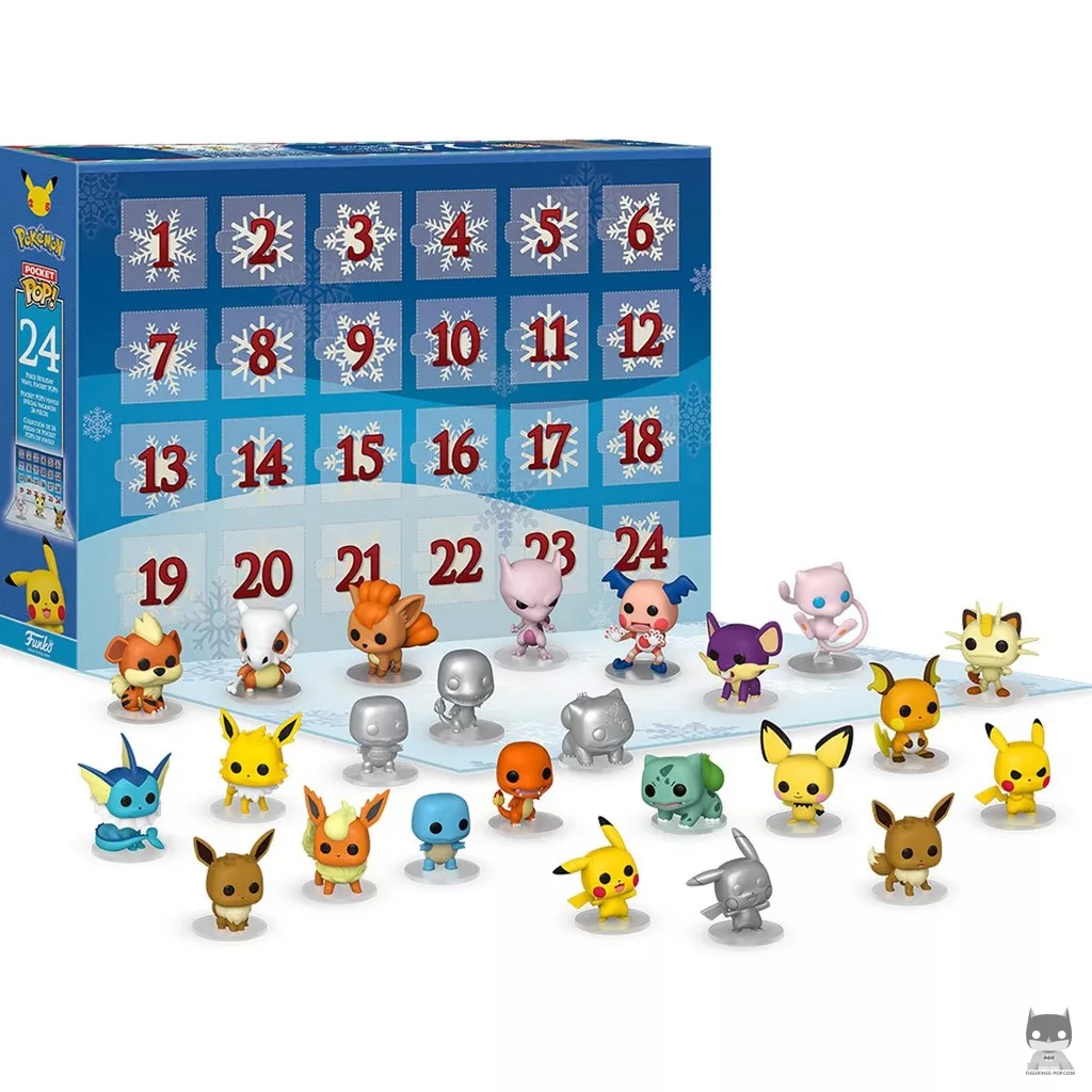 Figurine Funko POP Calendrier de l'Avent Pokémon 2021 (Pokémon)