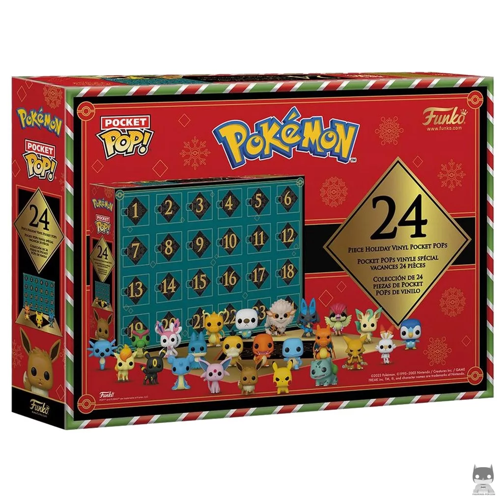Figurine Funko POP Calendrier de l'Avent Pokémon 2023 (Pokémon)