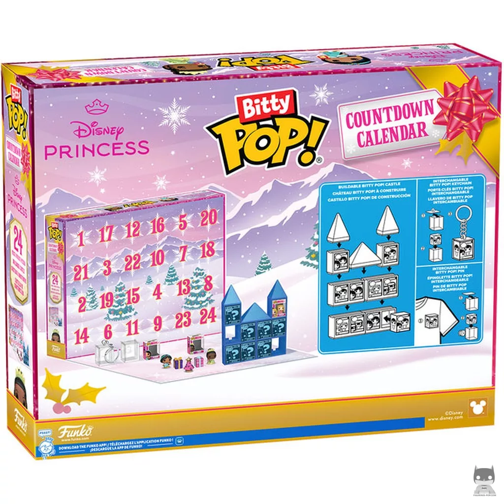 Figurine Funko POP Calendrier de l'Avent Princesses Disney 2025 (Princesses Disney)