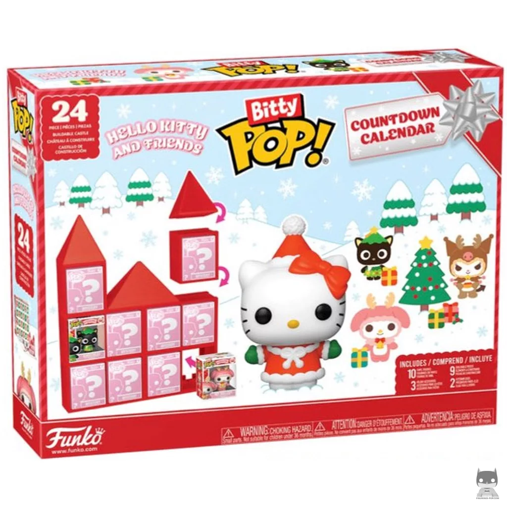 Figurine Funko POP Calendrier de l'Avent Sanrio 2026 avec boîte
