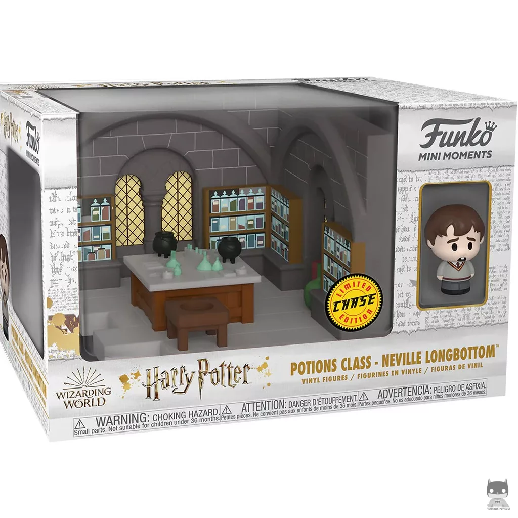 Figurine Funko POP Cours de potions - Neville Londubat (Chase) avec boîte
