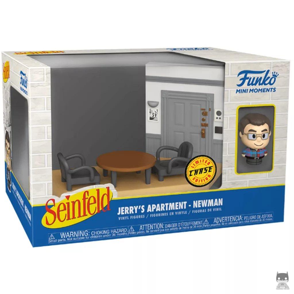 Figurine Funko POP Appartement de Jerry - Newman (Chase) avec boîte