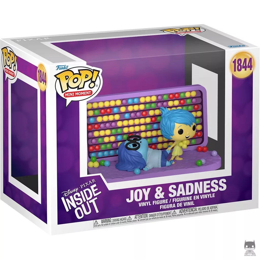 Figurine Funko POP Joie et Tristesse avec boîte
