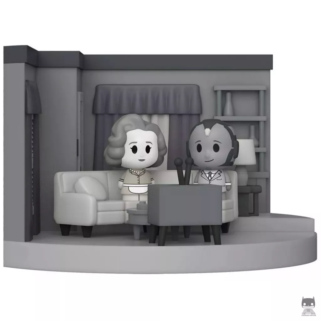 Figurine Funko POP Années 1950 - Wanda & Vision (WandaVision)