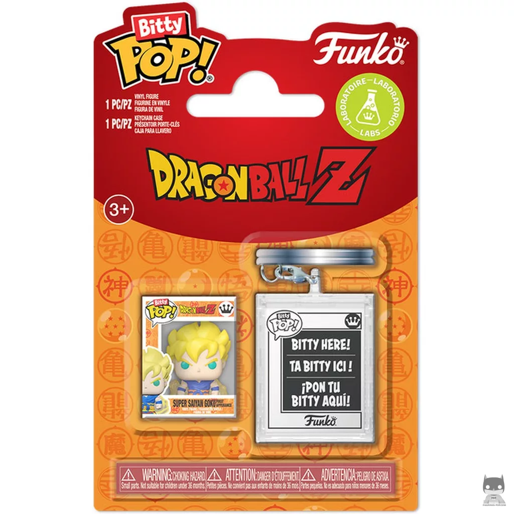 Figurine Funko POP Goku Super Saiyan (Bitty Pop) avec boîte