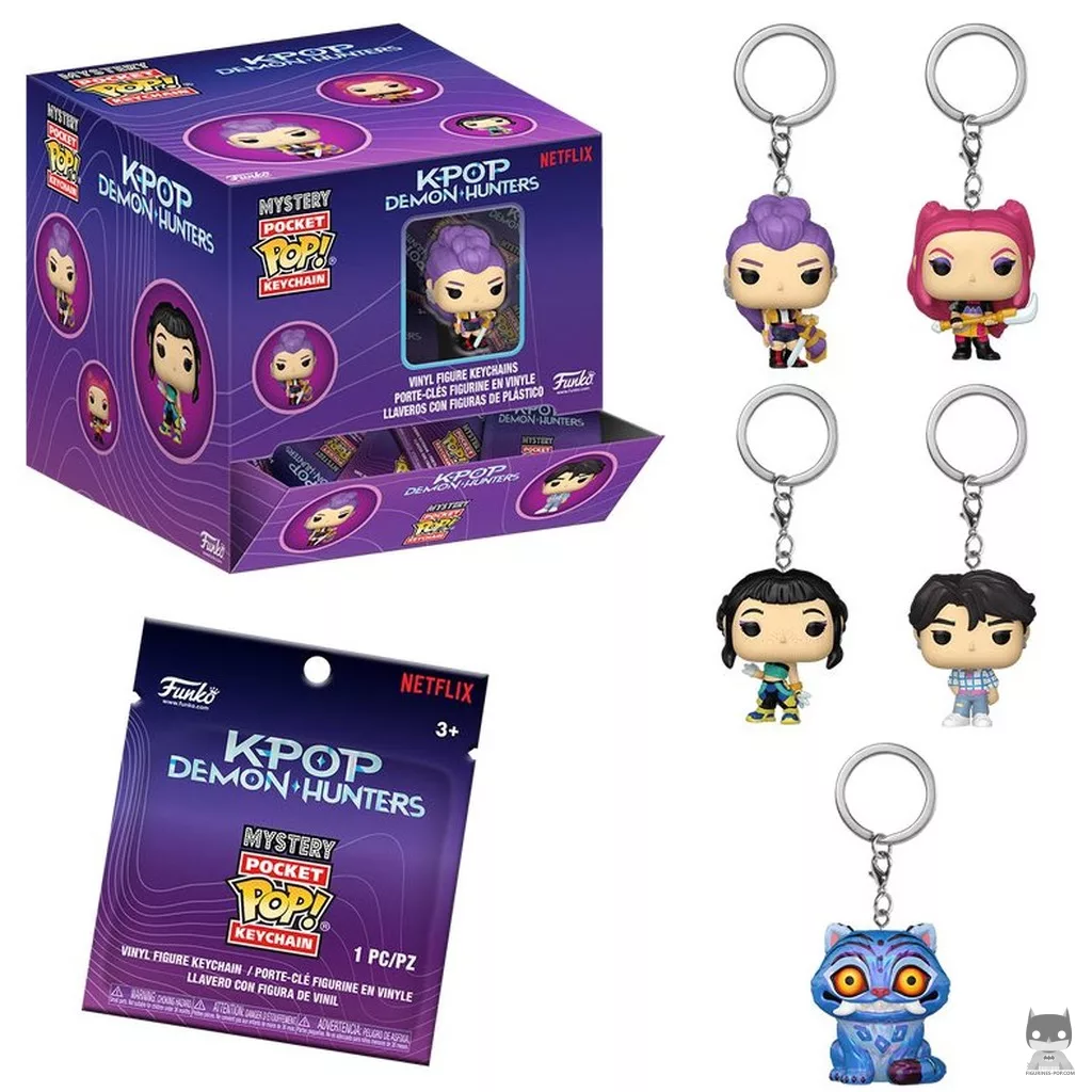 Figurine Funko POP Boîte mystère KPop Demon Hunters avec boîte