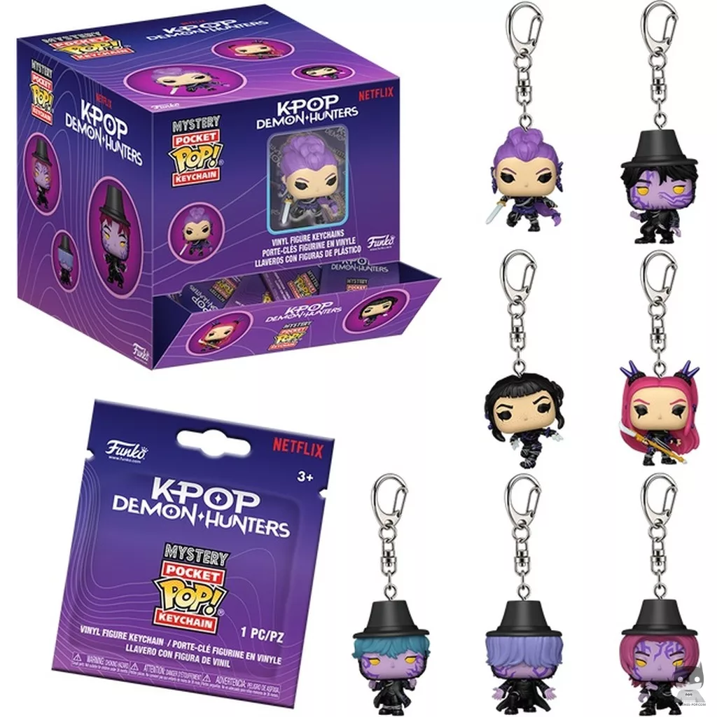 Figurine Funko POP KPop Demon Hunters (Série 2) avec boîte