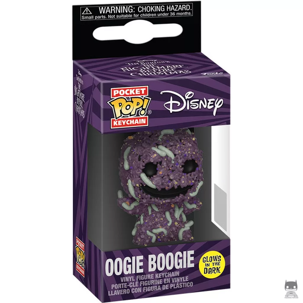 Figurine Funko POP Oogie Boogie avec insectes (Brille dans le noir) (L'Etrange Noël de M. Jack)