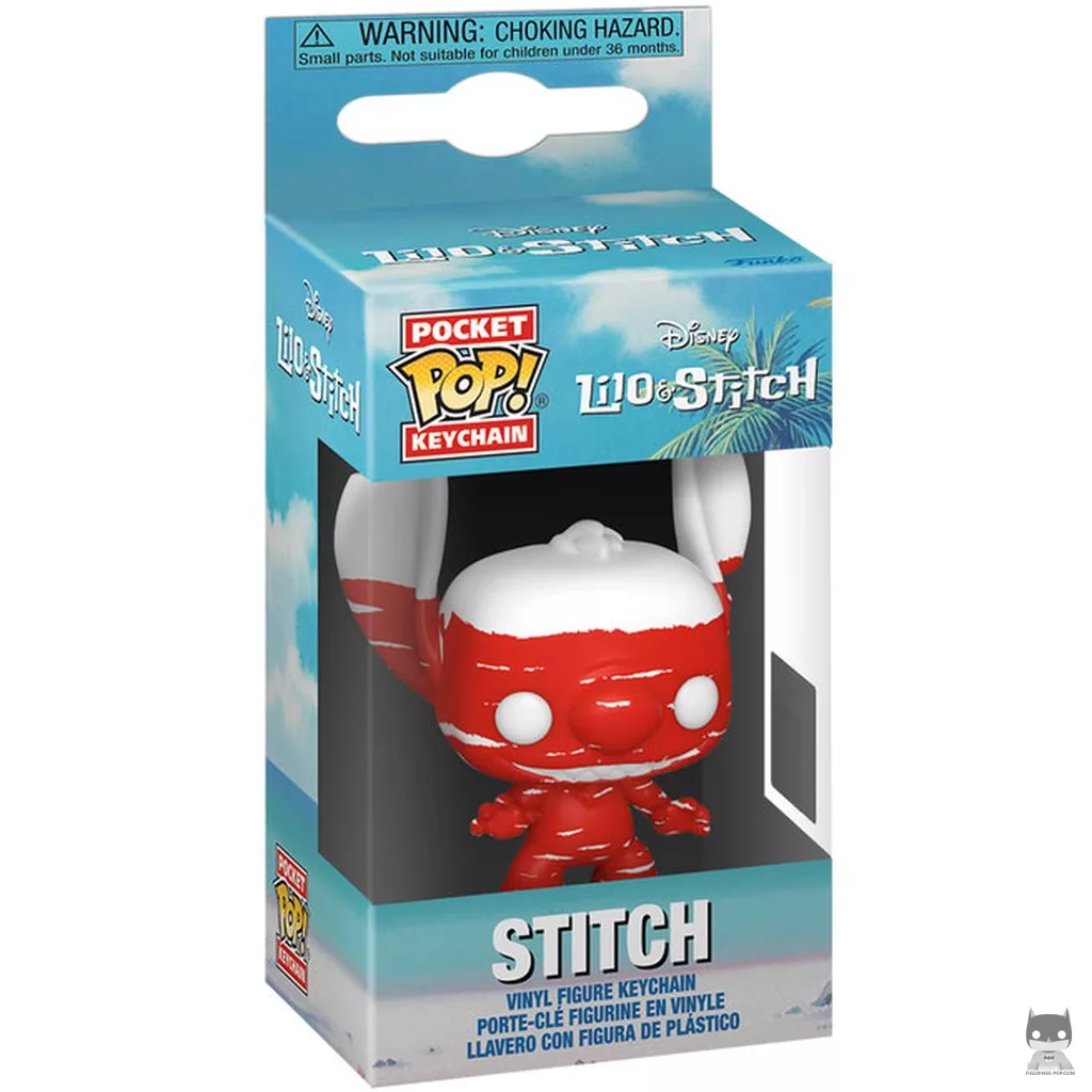 Figurine Funko POP Stitch avec graphique d'humeur (Deco) avec boîte
