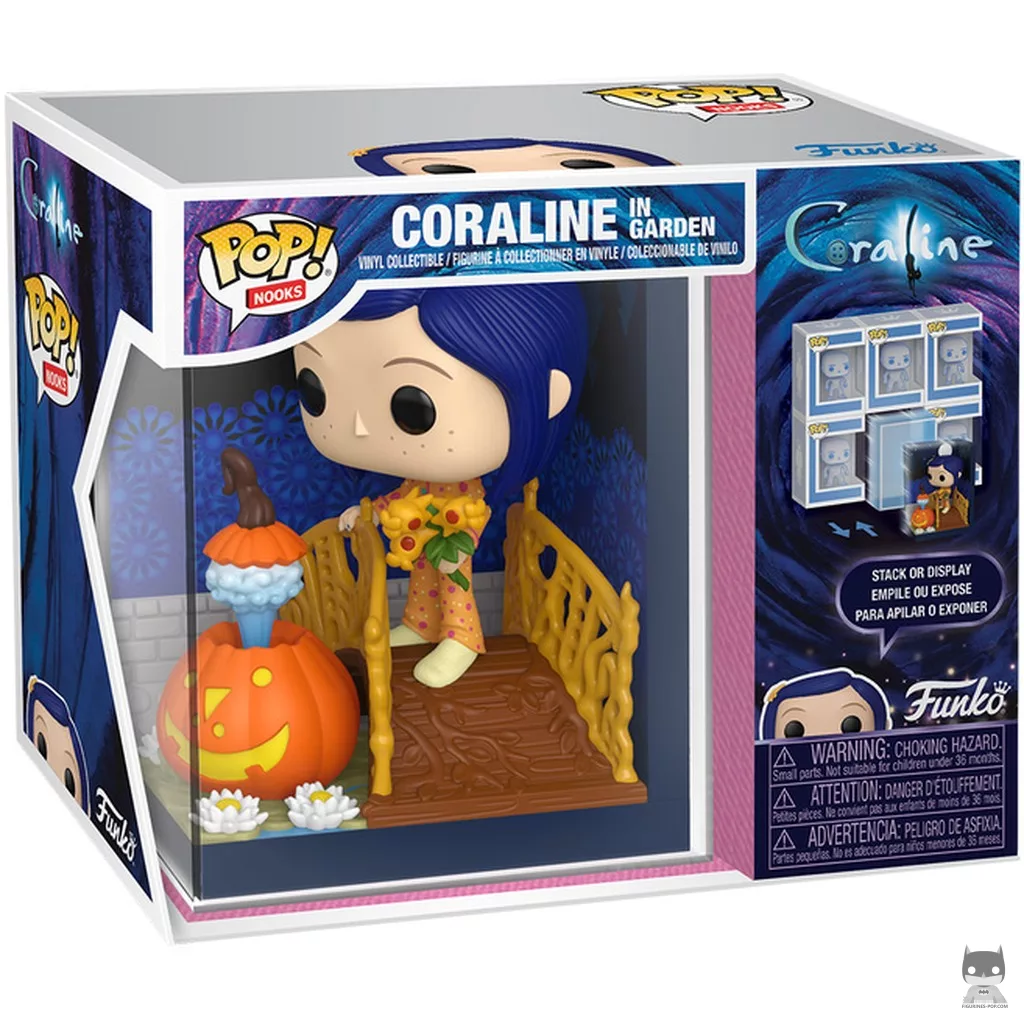 Figurine Funko POP Coraline dans le jardin avec boîte