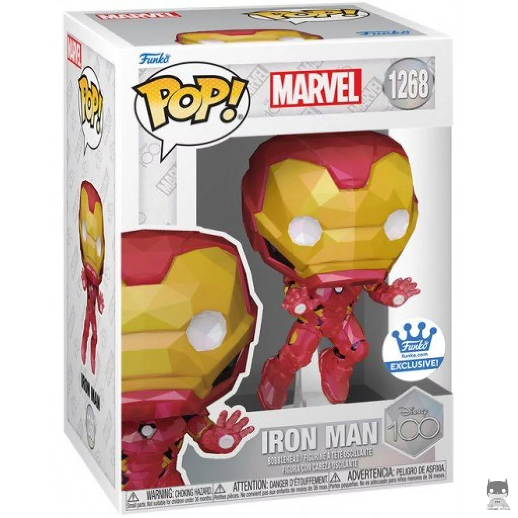 Figurine Funko POP Iron Man (Facet) avec boîte