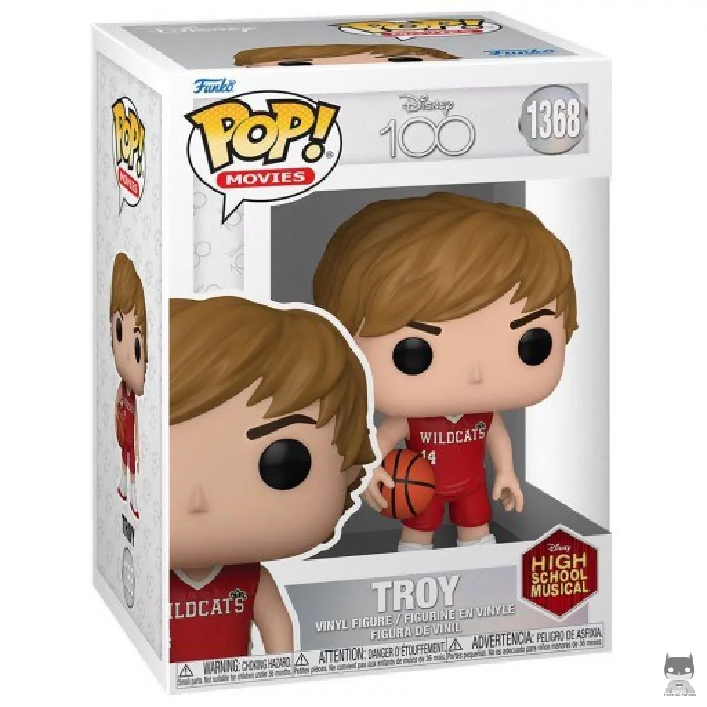 Figurine Funko POP Troy (High School Musical) avec boîte