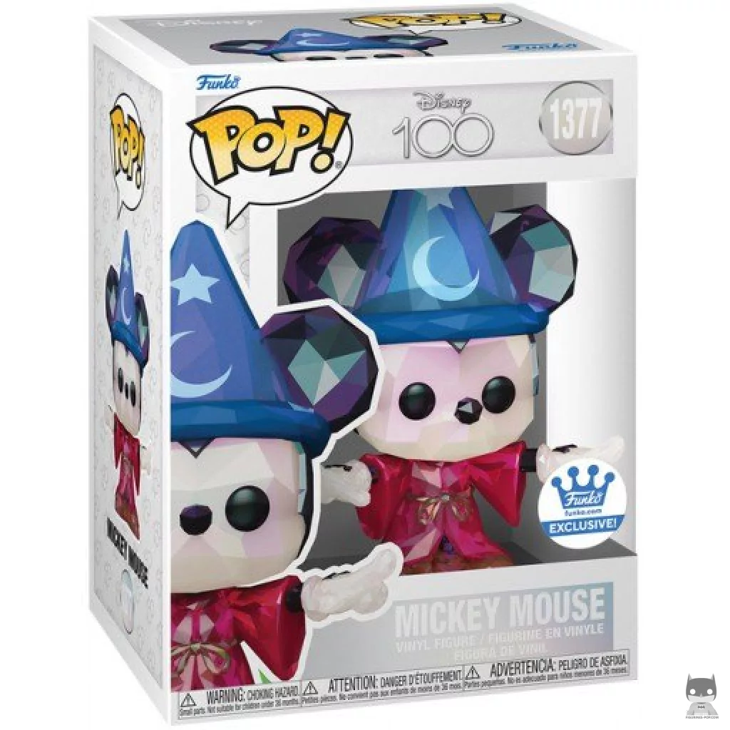 Figurine Funko POP Mickey l'Apprenti Sorcier (Facet) avec boîte