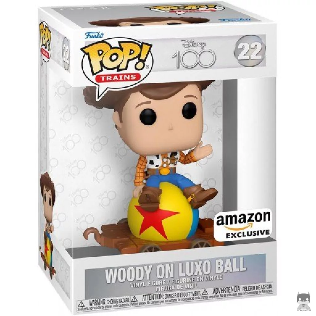 Figurine Funko POP Woody dur la Balle de Luxo avec boîte