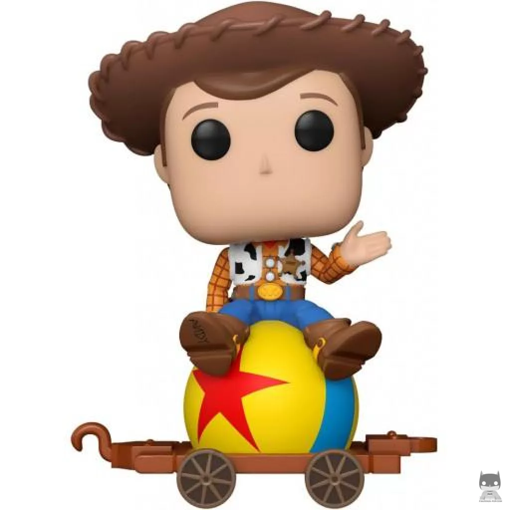 Figurine Funko POP Woody dur la Balle de Luxo (100 ans de Disney)