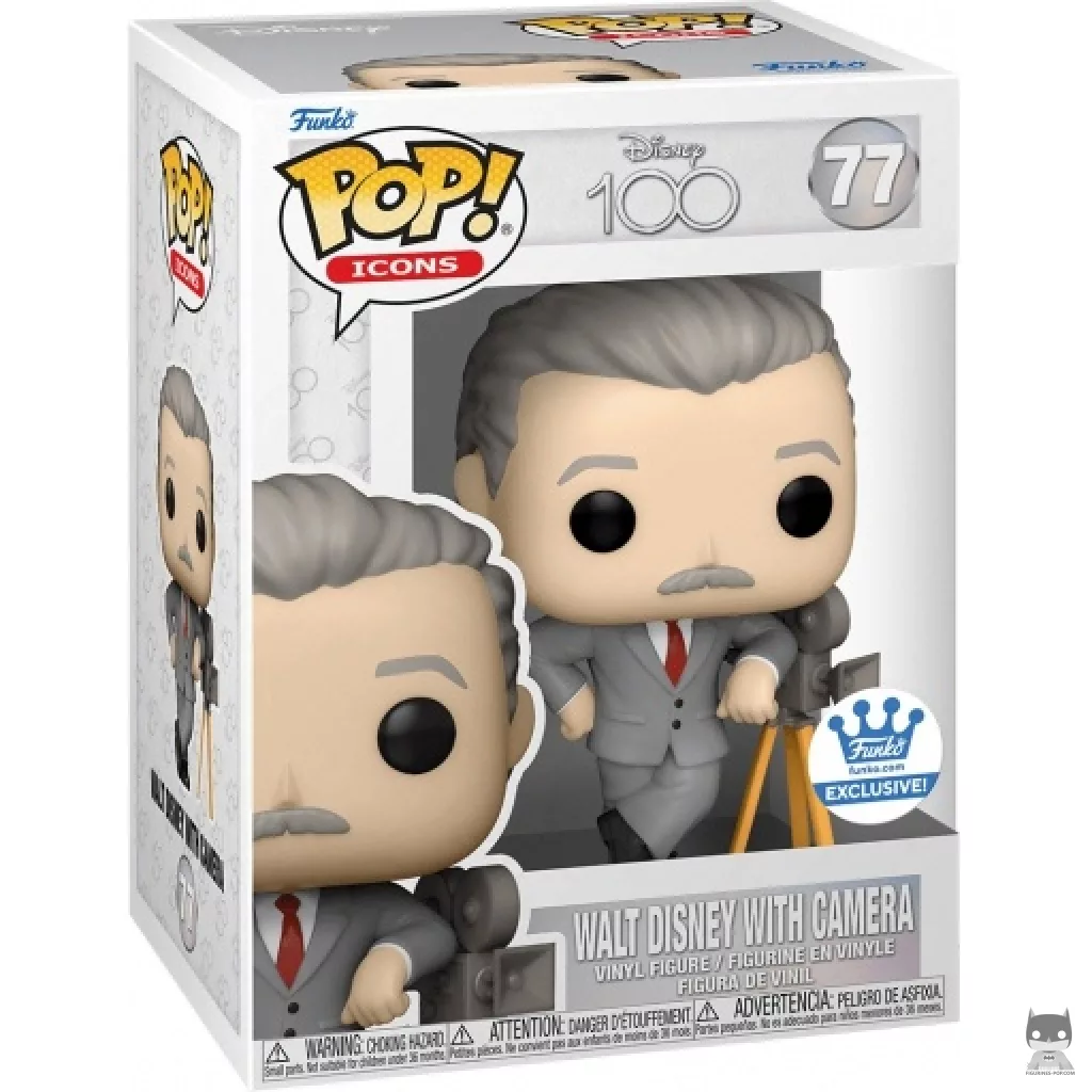 Figurine Funko POP Walt Disney avec Camera avec boîte