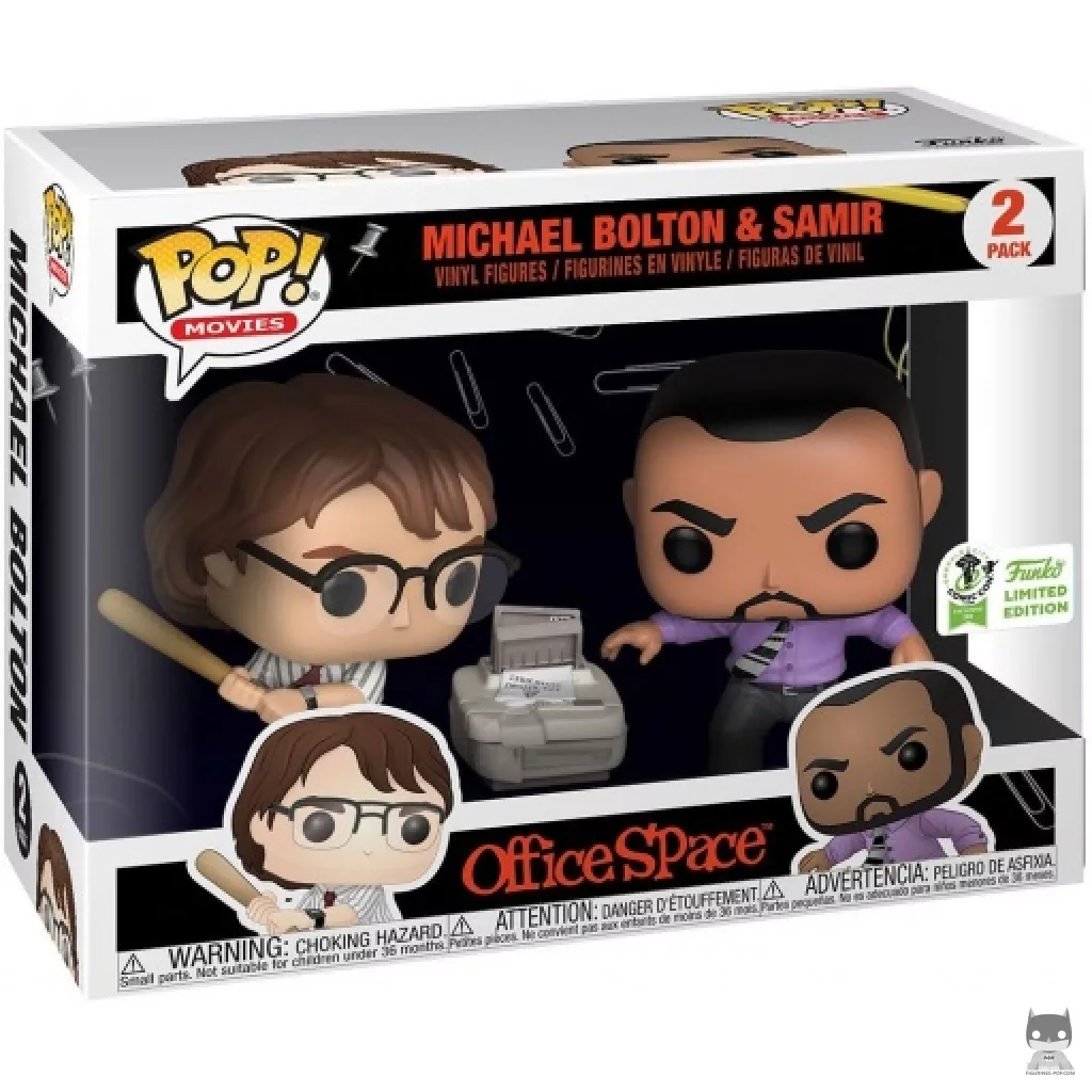 Figurine Funko POP Michael Bolton & Samir avec boîte