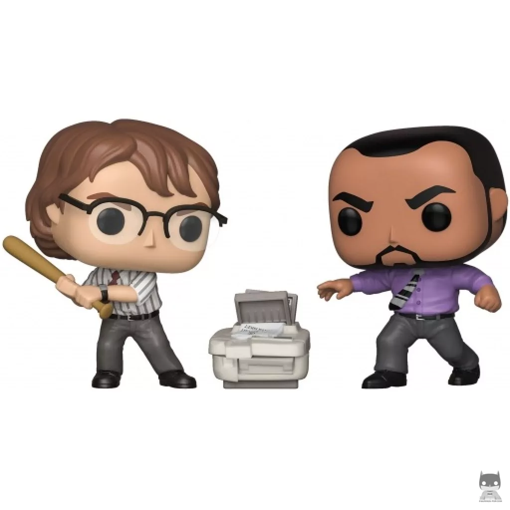 Figurine Funko POP Michael Bolton & Samir (35 heures, c'est déjà trop)
