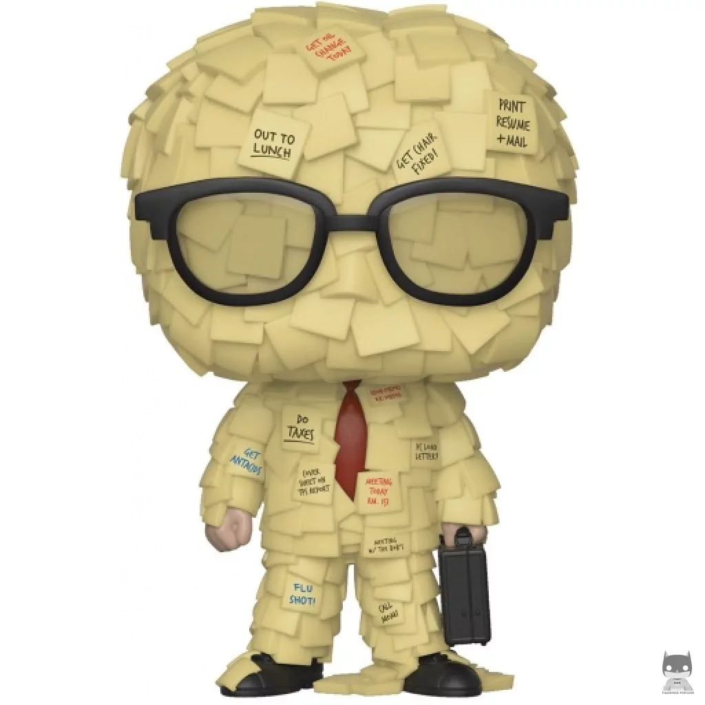 Figurine Funko POP Homme Post-It (35 heures, c'est déjà trop)