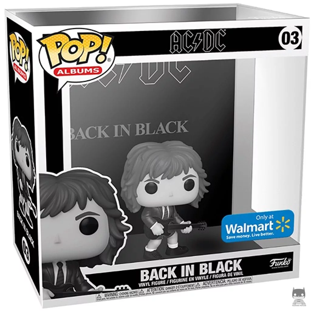 Figurine Funko POP AC/DC : Back in Black avec boîte