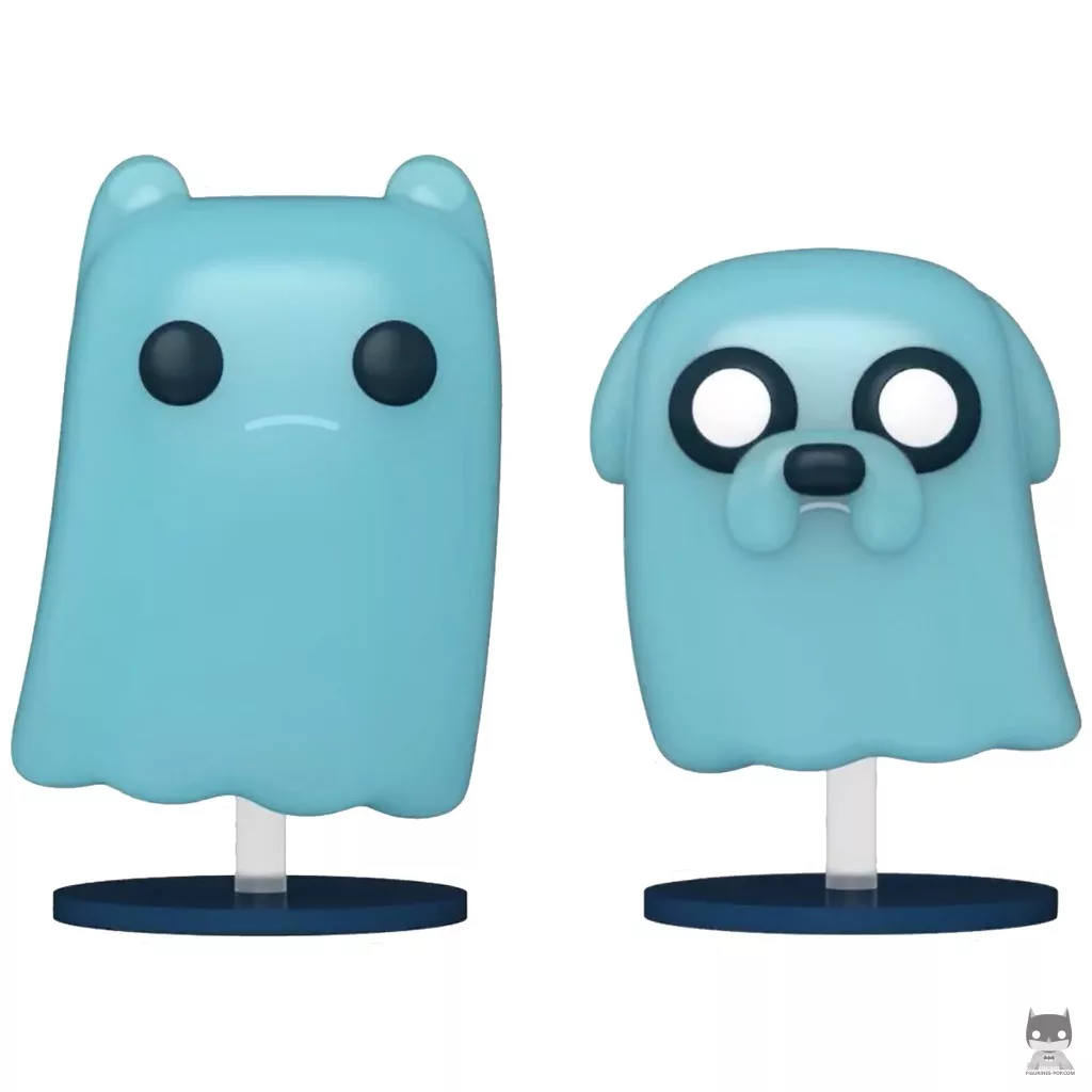 Figurine Funko POP Finn et Jake (Fantômes & Glow in the Dark + Pack de 2) (Adventure Time)