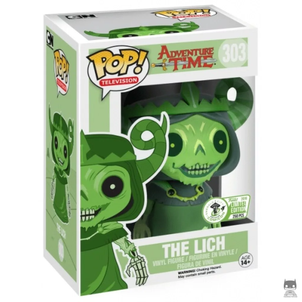 Figurine Funko POP Roi Liche (Vert) avec boîte