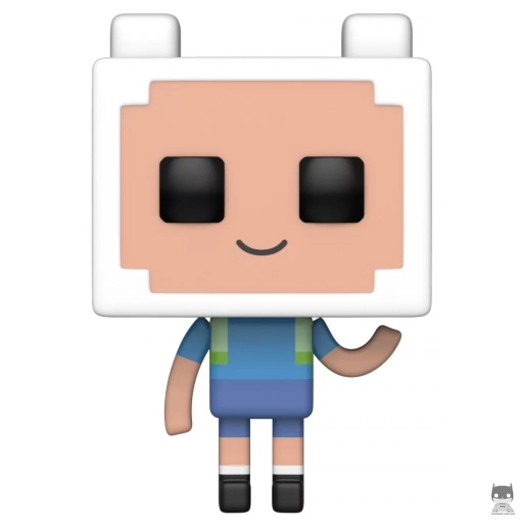 Figurine Funko POP Finn l'Humain (Minecraft Style) (Adventure Time)