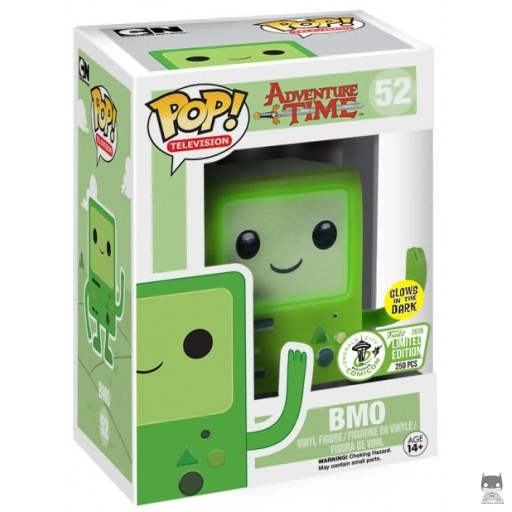 Figurine Funko POP BMO (Vert) avec boîte