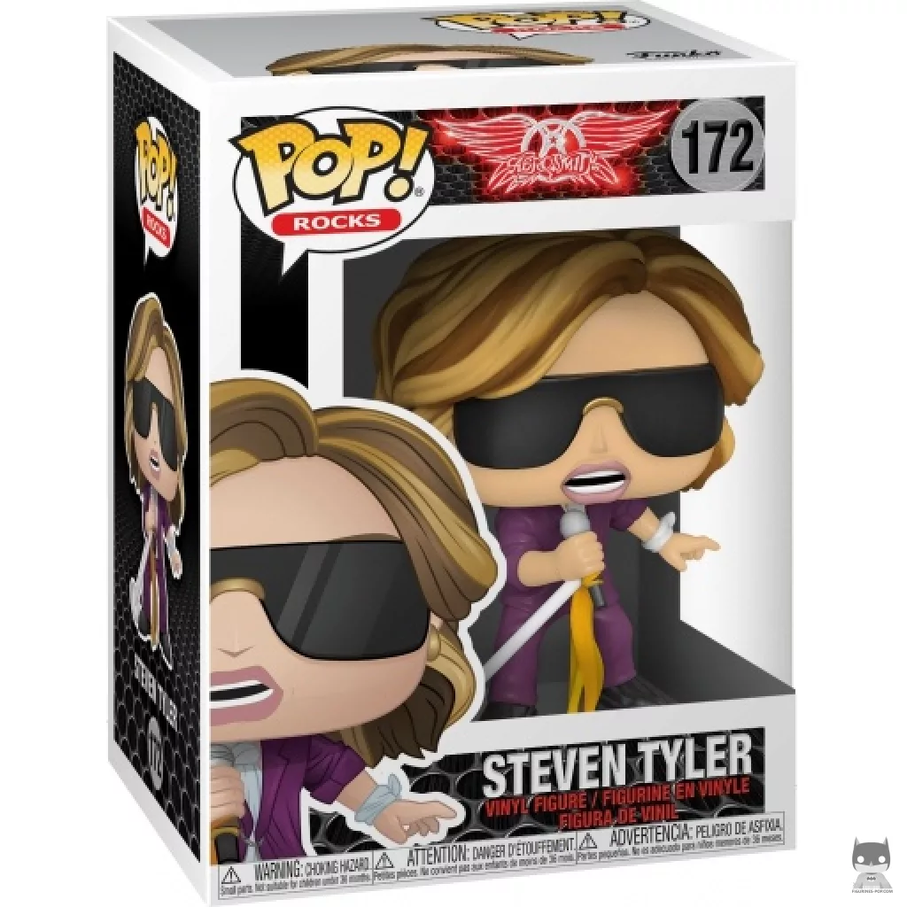 Figurine Funko POP Steven Tyler avec boîte