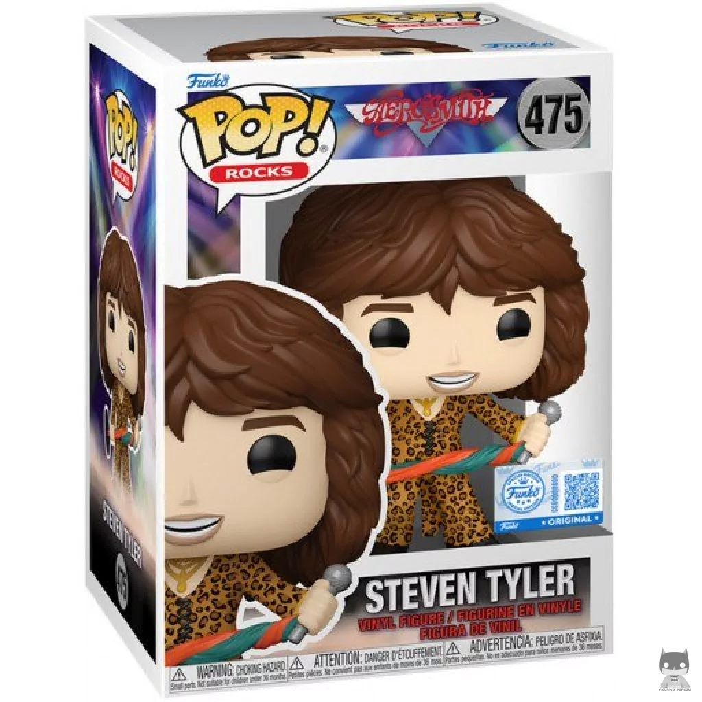 Figurine Funko POP Steven Tyler avec boîte